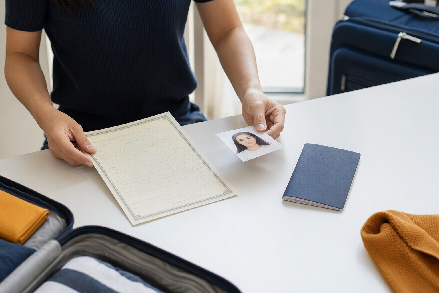 Illustration explaining Get a new or first adult passport