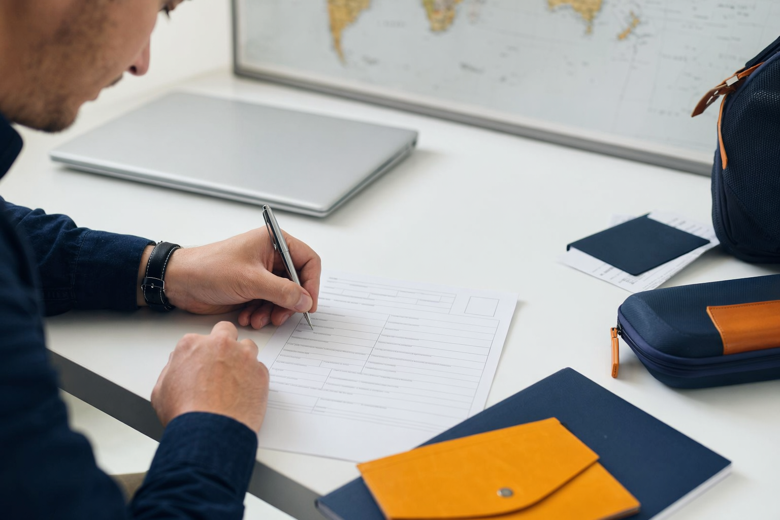 Illustration explaining Travel visa basics
